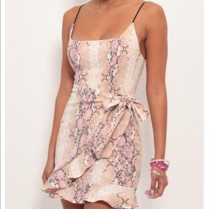 Cute Snakeskin Dress